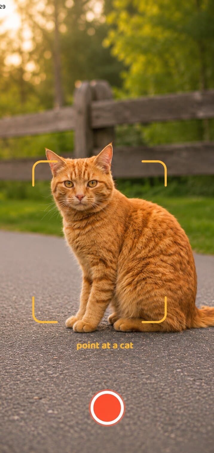 Catch cats with a picture
