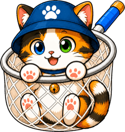 Calico, the Cat Collector mascot